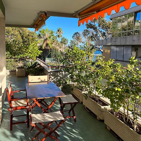 Tre Ponti Beach Apartment - Terrazzo Vista Mare Sanremo Eksteriør billede