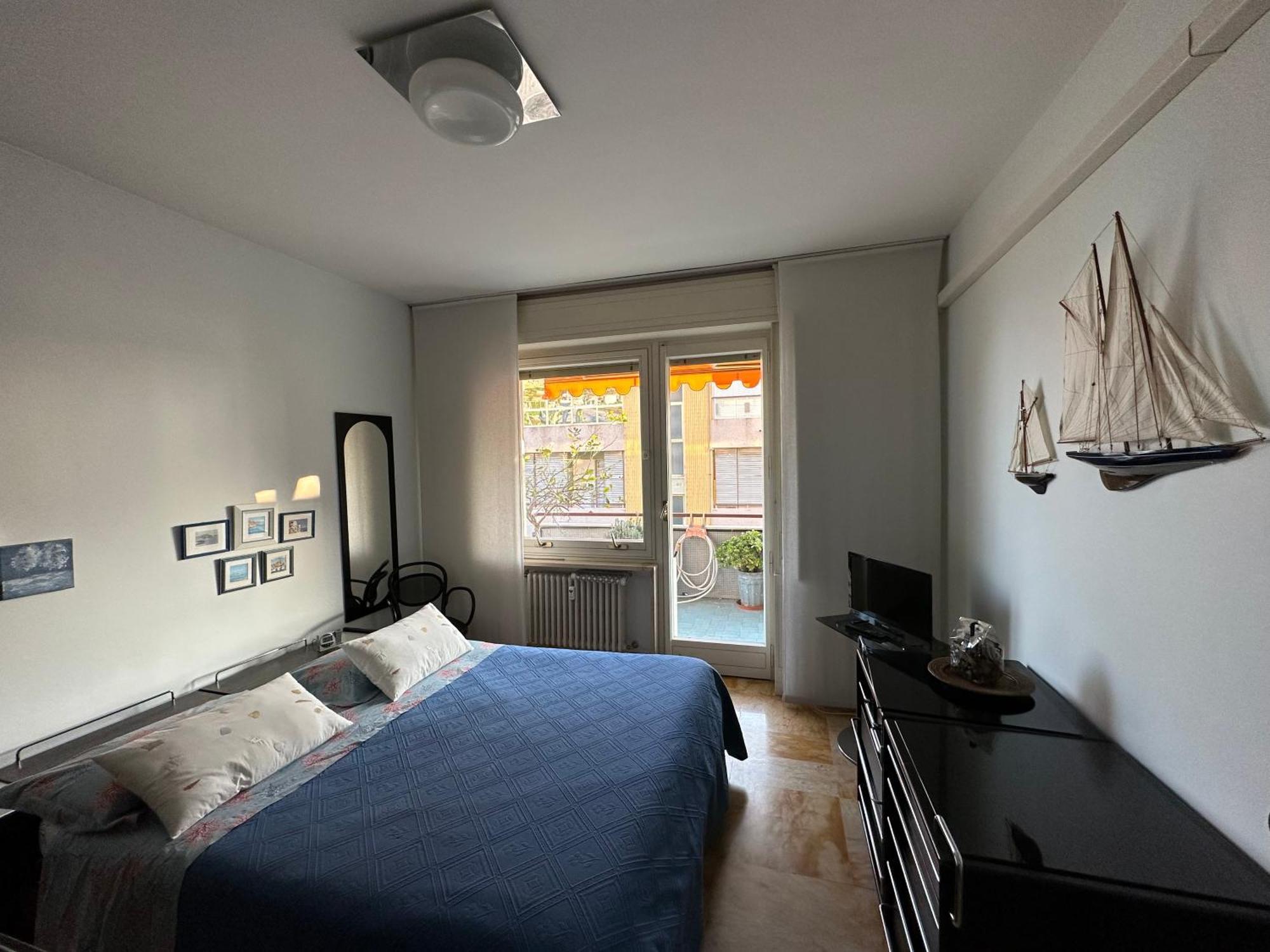 Tre Ponti Beach Apartment - Terrazzo Vista Mare Sanremo Eksteriør billede